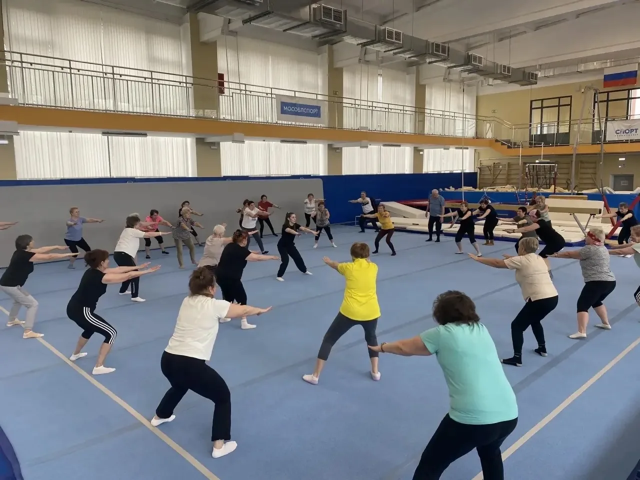 👵👴🏻СШ «Трудовые резервы» — в ритме «Активного долголетия»!